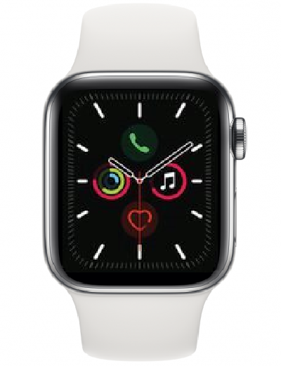 Apple Watch Series 5 GPS + Cellular Stainless Steel 40mm